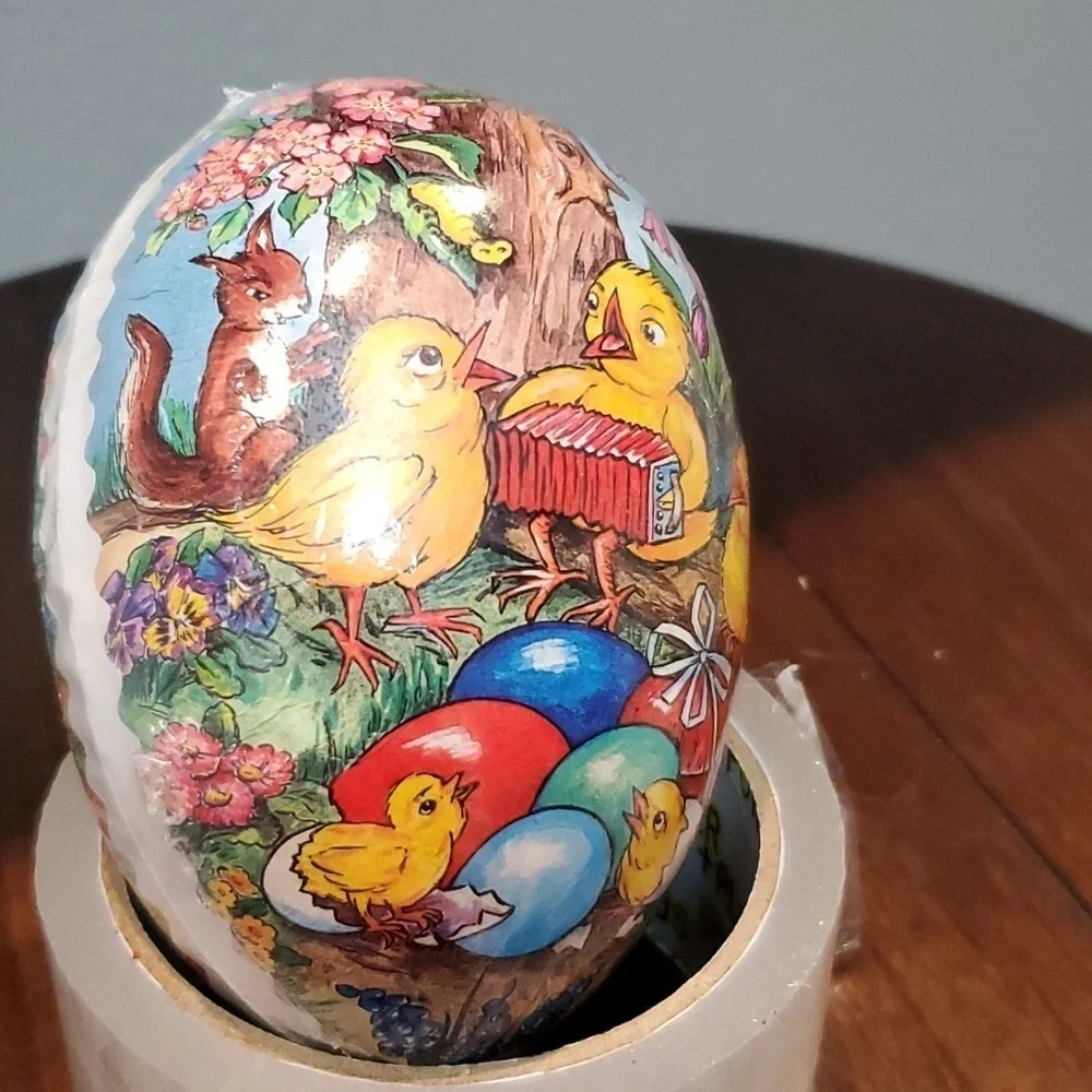 🍒 NWOT VINTAGE EASTER EGG - Picture 3 of 10